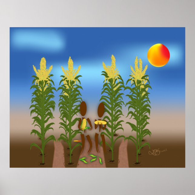 Pôster Zinglees ~ Corn (Frente)