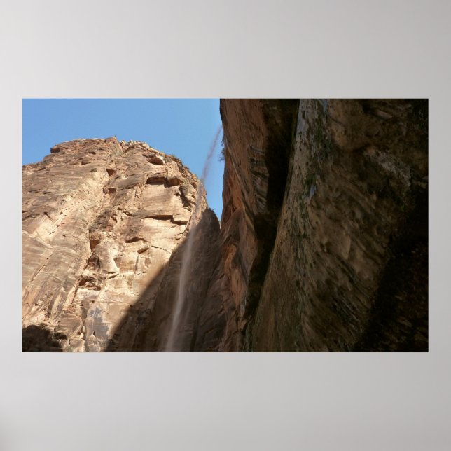 Pôster Zion's Weeping Rock no Zion National Park (Frente)
