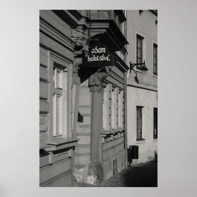 Poster Znojmo Adam Holičství Morávia Foto (Frente)