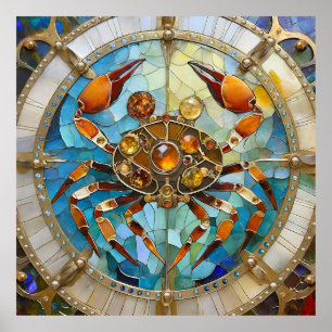 Poster Zodiac - Cancer O Caranguejo