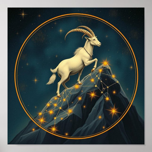 Poster Zodiac Capricorn (Frente)