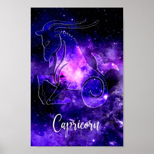 Poster Zodiac: Capricórnio (Frente)
