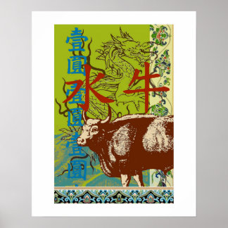 Poster Zodiac chinês