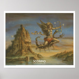 Poster Zodiac - Scorpio