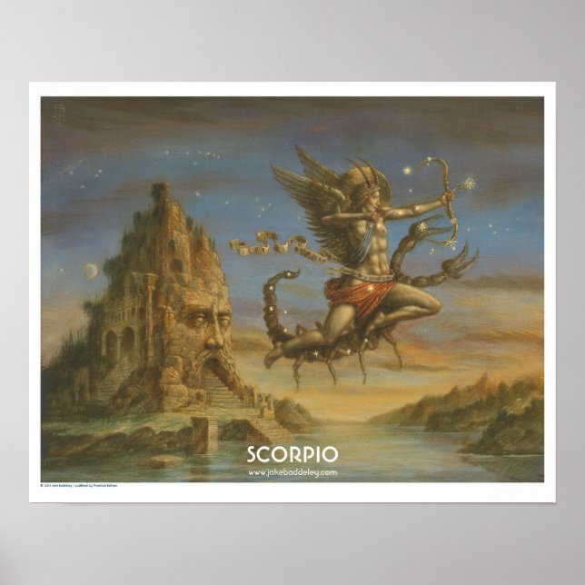 Poster Zodiac - Scorpio (Frente)