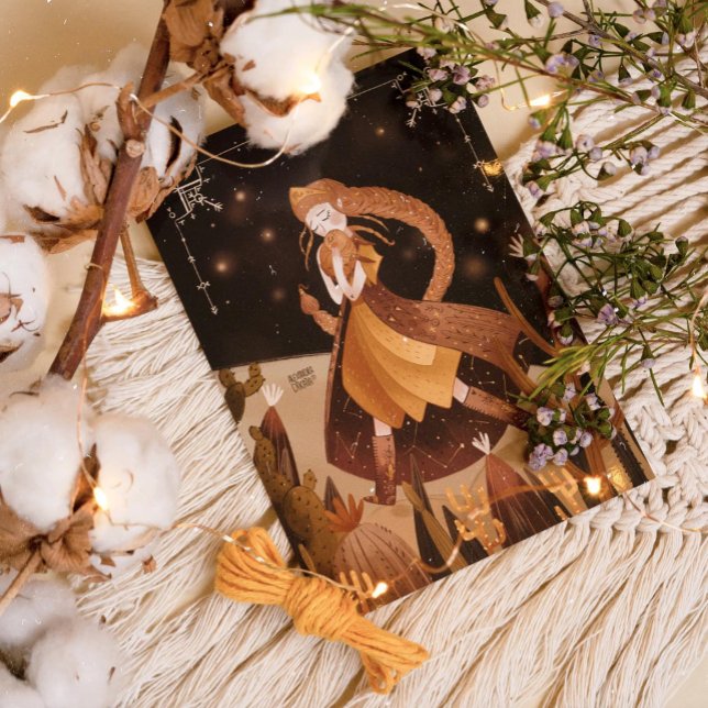 Pôster Zodiac Scorpio por Alexandra Dikaia (Embrace your inner Scorpio and ask him not to complain about his misdeeds. )