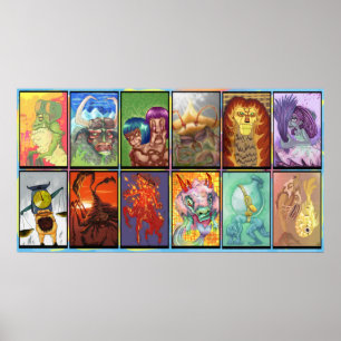 POSTER ZODÍACO