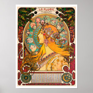 Poster Zodíaco, Mucha