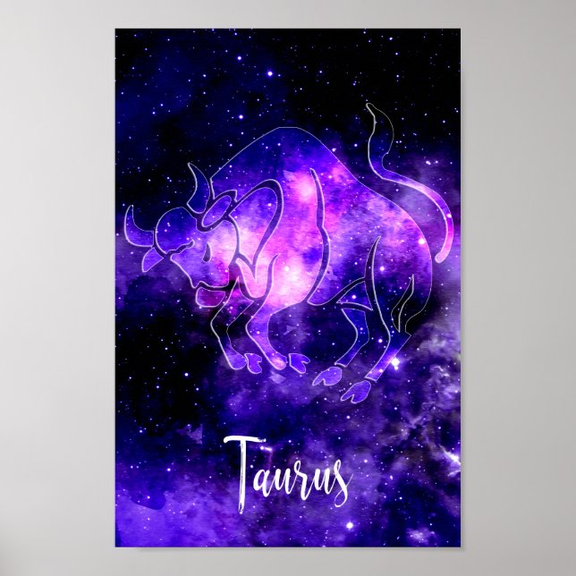 Poster Zodíaco: Taurus (Frente)