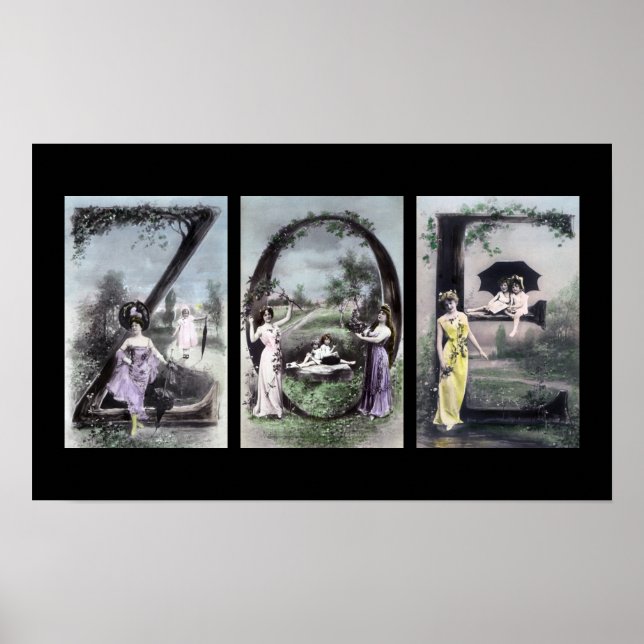 Poster ZOE - alfabeto - texto (Frente)