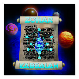 Pôster Zohar Kabbalah Poster