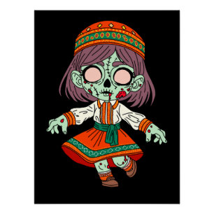 Pôster Zombie armênio-cega