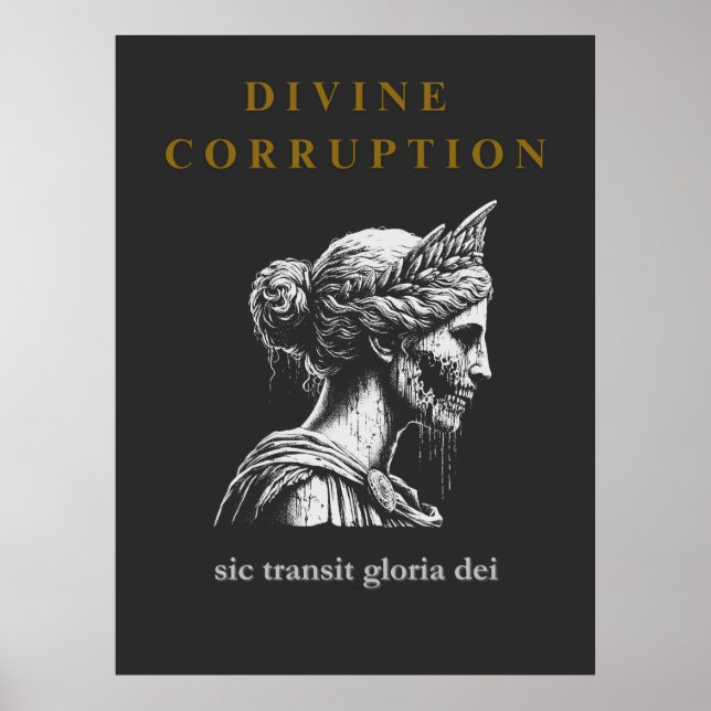 Poster Zombie Athena (Frente)