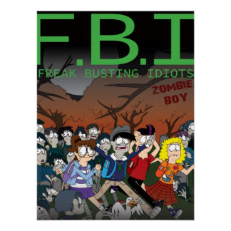 Pôster Zombie Boy Cover Poster