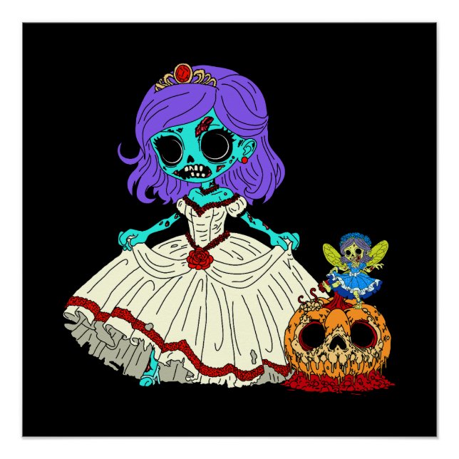 Pôster Zombie Cinderella (Frente)