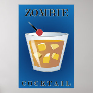 Poster Zombie Cocktail