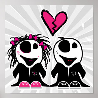 PÔSTER ZOMBIE LOVE