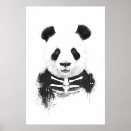 Pôster Zombie Panda