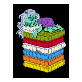 Pôster Zombie Princess e Pea