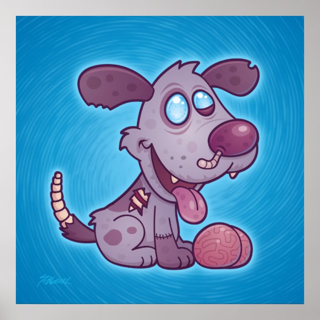Pôster Zombie Puppy (Frente)