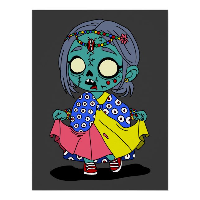 Pôster Zombie Queniana (Frente)