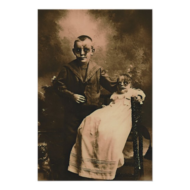 Pôster Zombie Siblings (Frente)