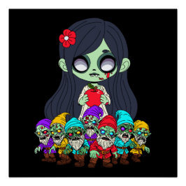 Pôster Zombie Snow White