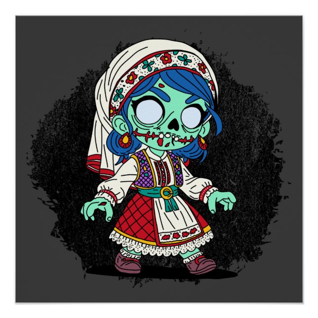 Pôster Zombie Turca (Frente)