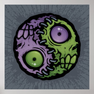 Pôster Zombie Yin-Yang