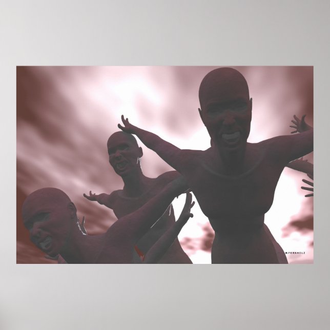 Pôster Zombies (Frente)