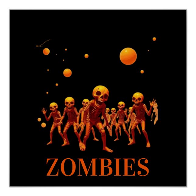 PÔSTER ZOMBIES (Frente)