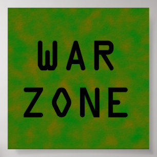 Poster Zona de guerra