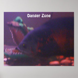 Poster Zona de perigo