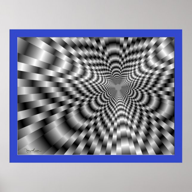 Pôster Zona de Slope de Slippery (Frente)