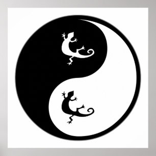 Pôster Zoologia de Yin Yang