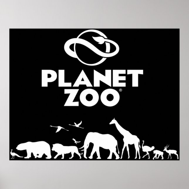 Poster Zoológico do Planeta (Frente)