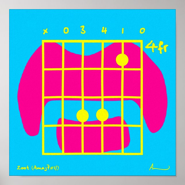 Poster Zoot (AMaj7#11) (Frente)