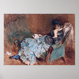 Poster Zorn - A Carta, 1882
