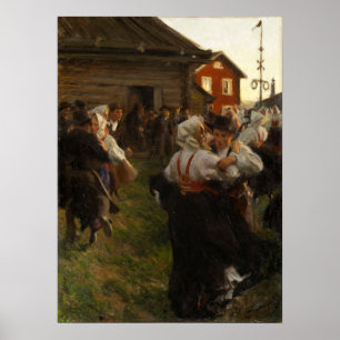 Poster Zorn - Dança de Verão