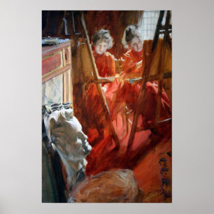 Poster Zorn - Les Demoiselles Schwartz