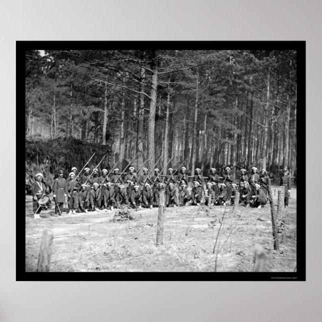 Poster Zouaves Infantry 1864 (Frente)