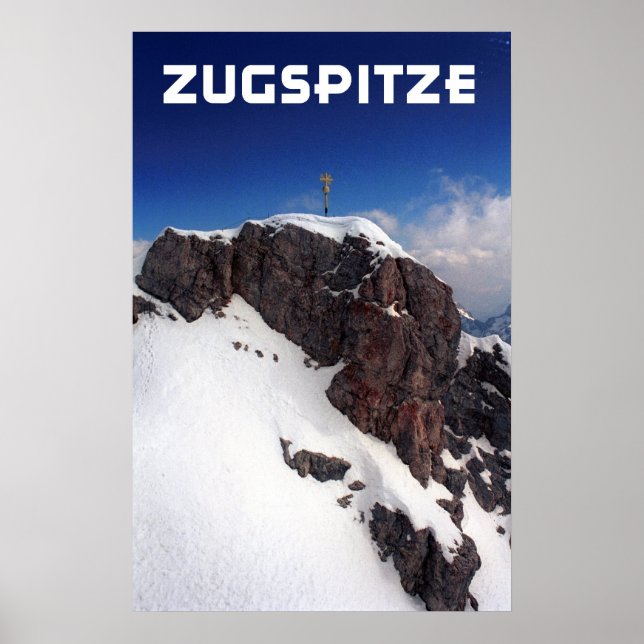 Poster Zugspitze (Frente)