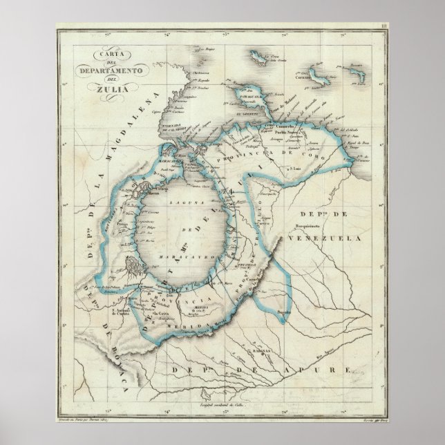 Pôster Zulia (Frente)