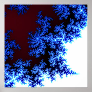 Pôster Zumbido 2 do Fractal de Mandelbrot