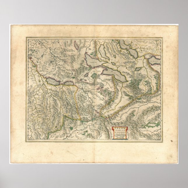 Poster Zurique (Frente)