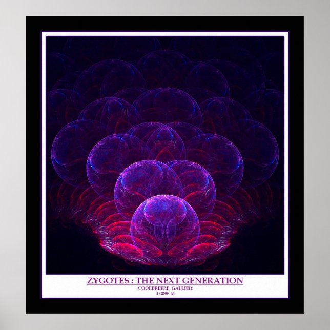 Poster ZYGOTES : A PRÓXIMA GERAÇÃO (revista) (Frente)