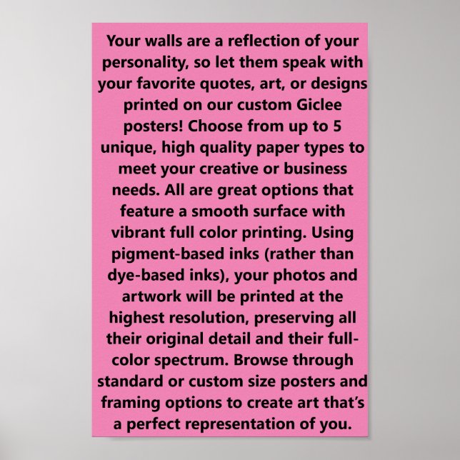  #PosterPrinting Paper Layout Poster (Frente)