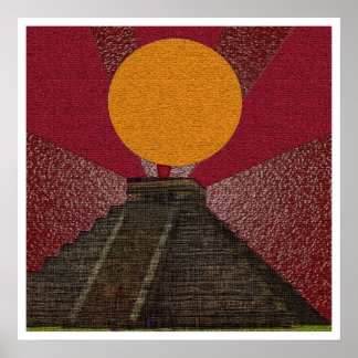 posters 2012 "Mayan Chichen Itza Kukulkan"