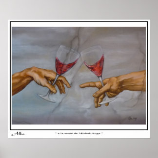 posters "a la santé de Michel Ange"