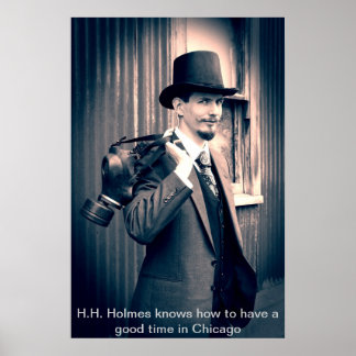 Posters assassinos: H.H. Holmes